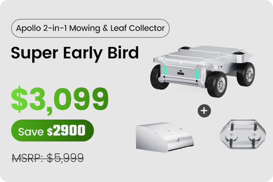 Apollo 2-in-1 Mowing & Leaf Collector-Super Early Bird