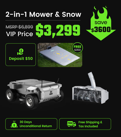 Place a $50 Deposit —  Get a $359 Wireless Charging Dock for Free